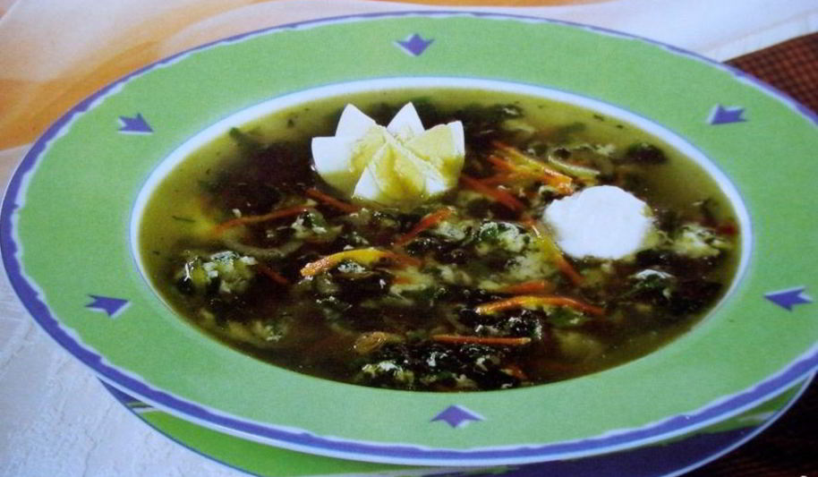 Рецепт зеленых щей в мультиварке