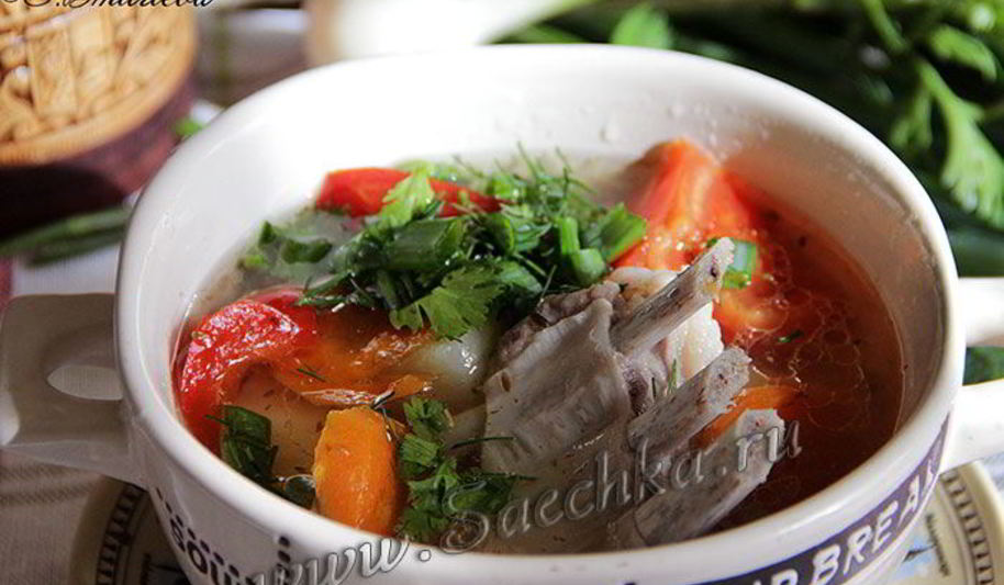 Рецепт шурпы из баранины