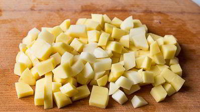 сливочный суп с курицей, беконом и кукурузой