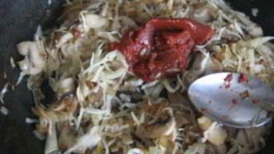 грибная солянка с капустой