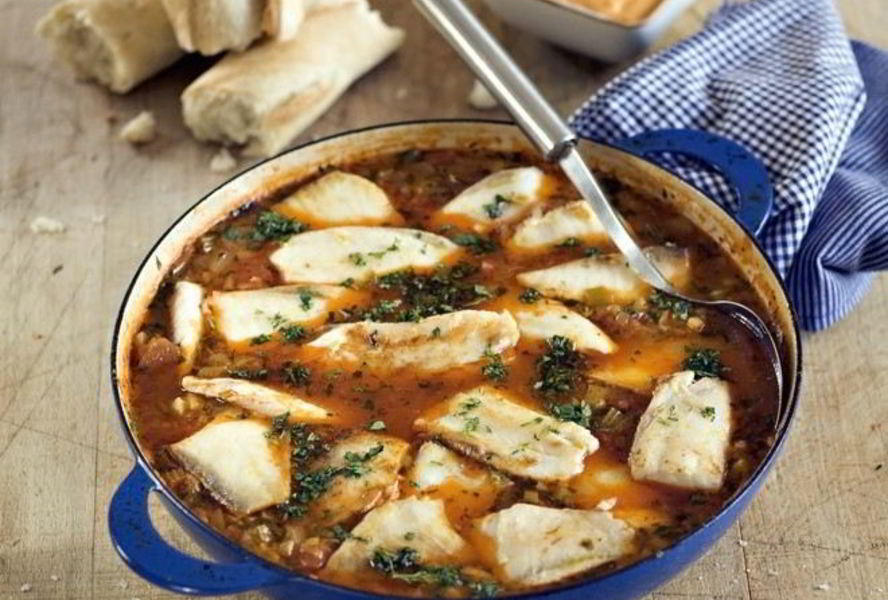 Классическая рыбная солянка