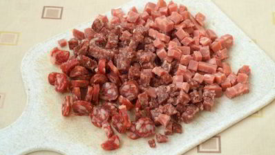 мясная солянка с картофелем