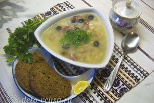 Мясная солянка