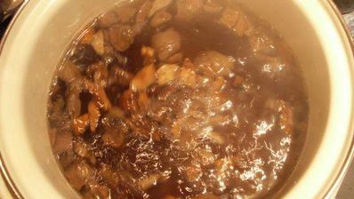 постная грибная солянка