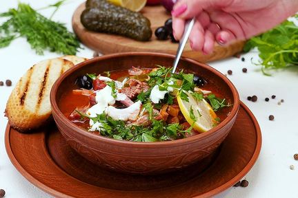 Сборная мясная солянка