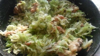 солянка из капусты с мясом свинины