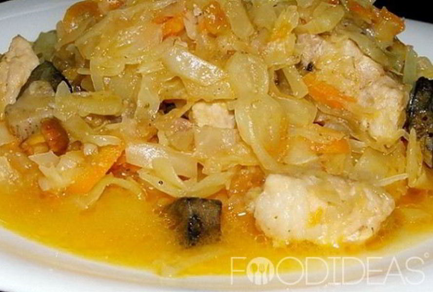 Солянка из капусты в мультиварке