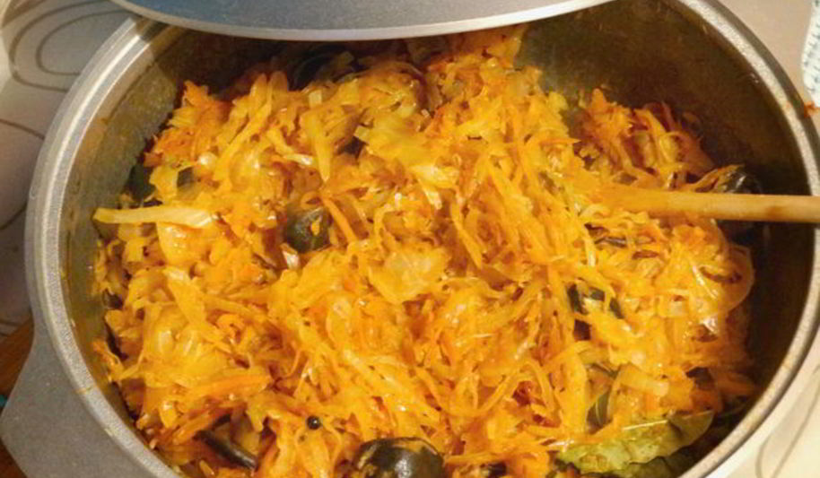 Рецепт солянки из квашенной капусты с грибами