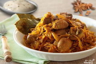 Солянка из квашеной капусты в мультиварке