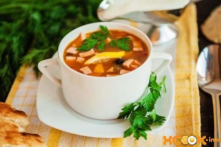 Солянка из свинины