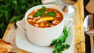 солянка из свинины