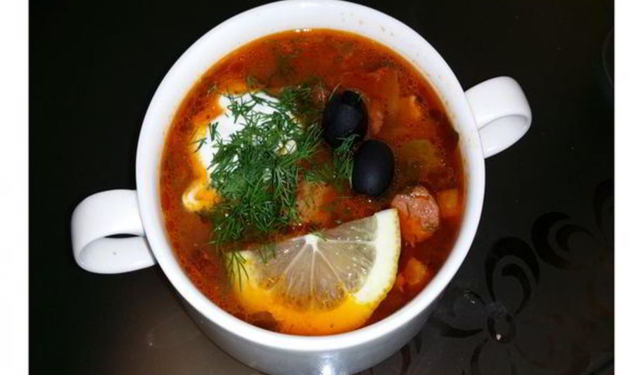 Рецепт солянки мясной для ленивых