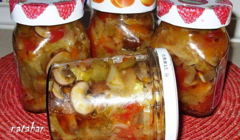 Рецепт солянки овощной