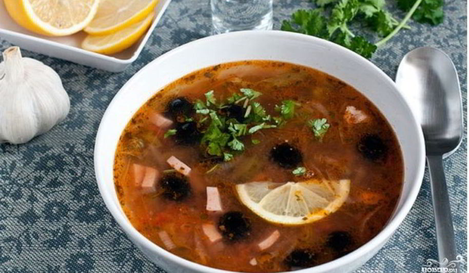 Рецепт солянки по-татарски