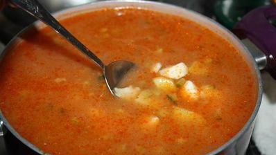 солянка рыбная из судака