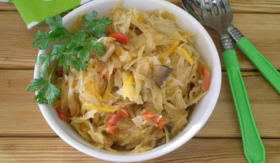 Рецепт солянки с грибами и капустой