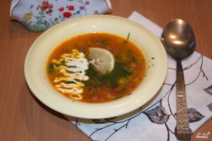 Солянка с картошкой