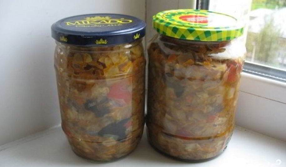 Рецепт солянки с шампиньонами на зиму