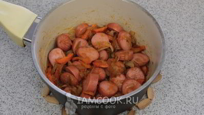 солянка с сосиской