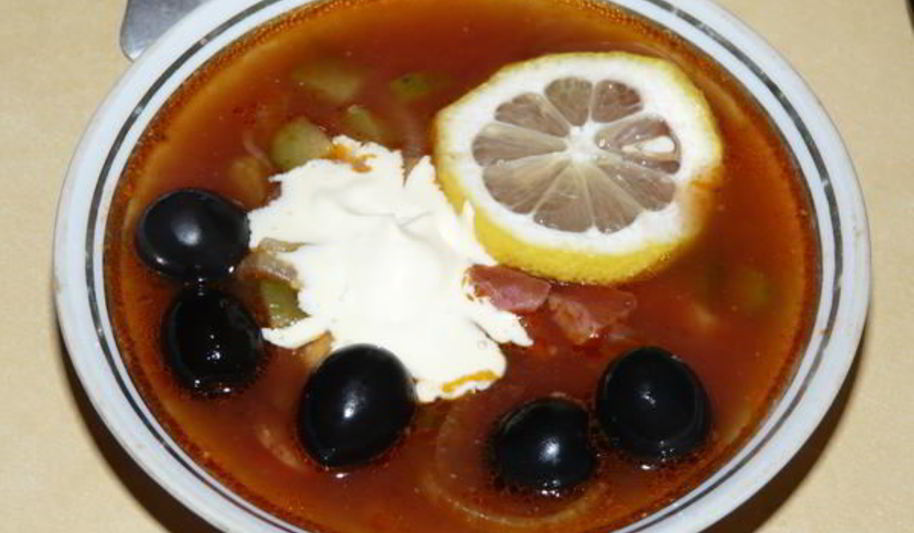 Рецепт солянки сборной мясной