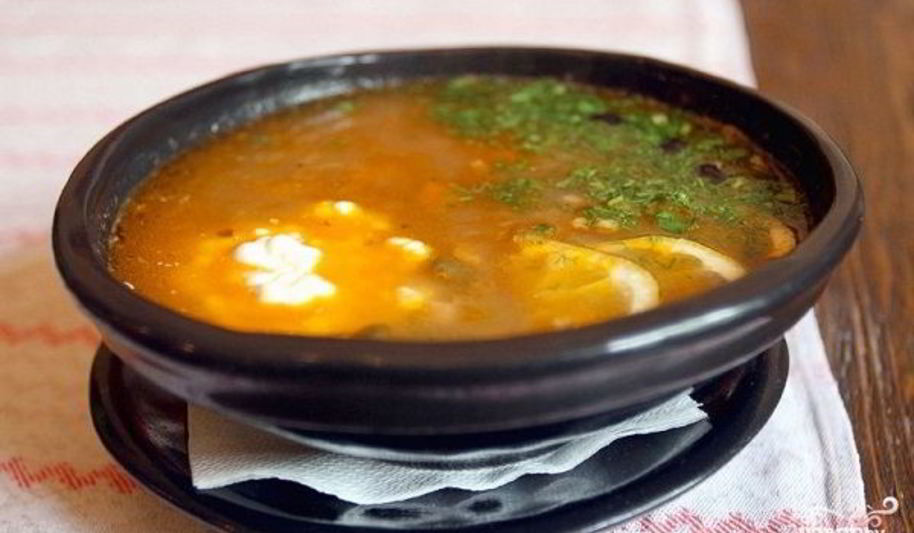 Рецепт солянки в мультиварке поларис