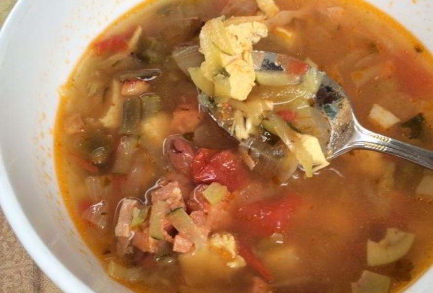 Суп солянка по-домашнему