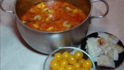 средиземноморский рыбный суп