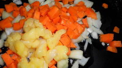 суп деревенский с курицей