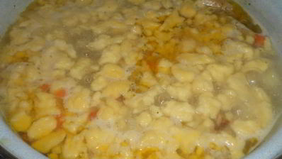 суп деревенский с курицей