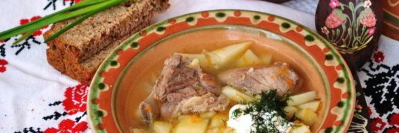 Суп Деревенский в горшочках