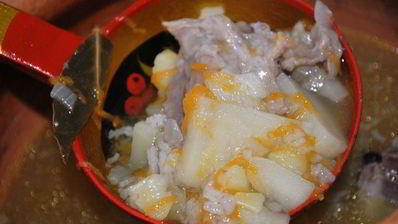 суп деревенский в горшочках