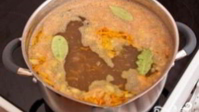 суп гречневый с курицей