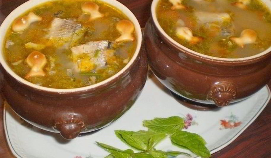 Рецепт супа из консервы сайры