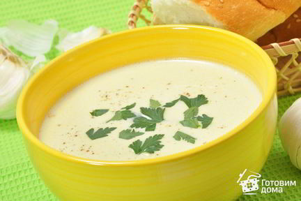 Чесночный суп-пюре