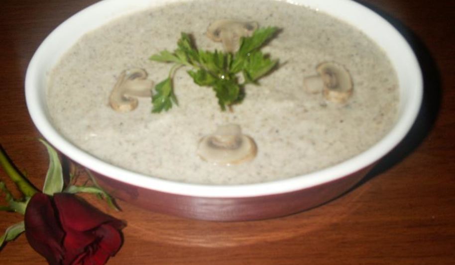 Рецепт грибного супа пюре со сметаной