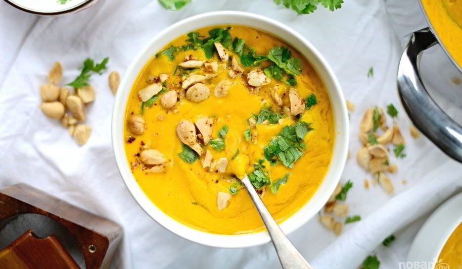 Рецепт имбирно-морковного суп-пюре