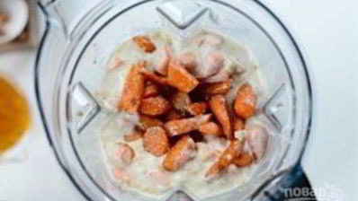 имбирно-морковный суп-пюре