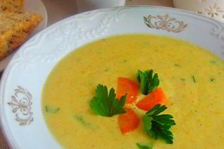 Кабачковый суп-пюре