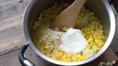 кукурузный суп-пюре