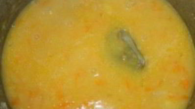 постный гороховый суп-пюре