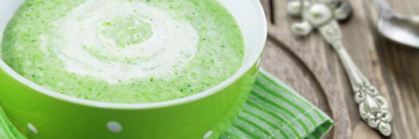 Суп пюре из брокколи для ребенка