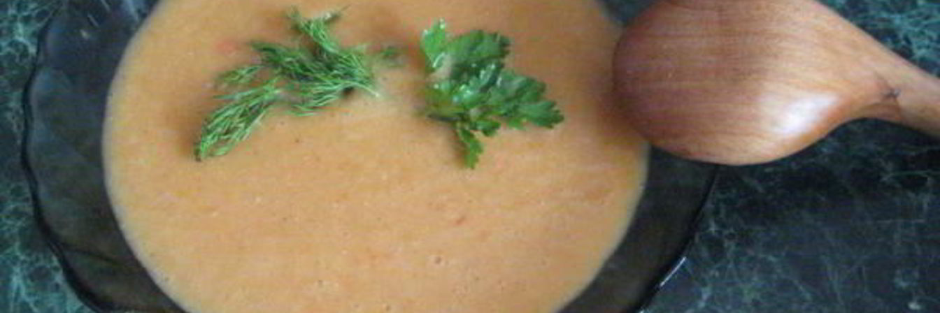 Суп-пюре из чечевицы по-турецки