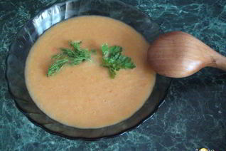 Суп-пюре из чечевицы по-турецки