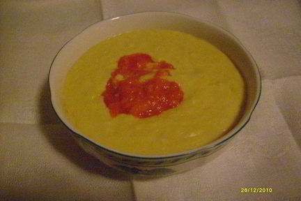 Суп-пюре из кукурузы