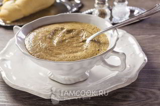 Суп-пюре из куриной печени