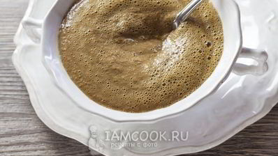 суп-пюре из куриной печени