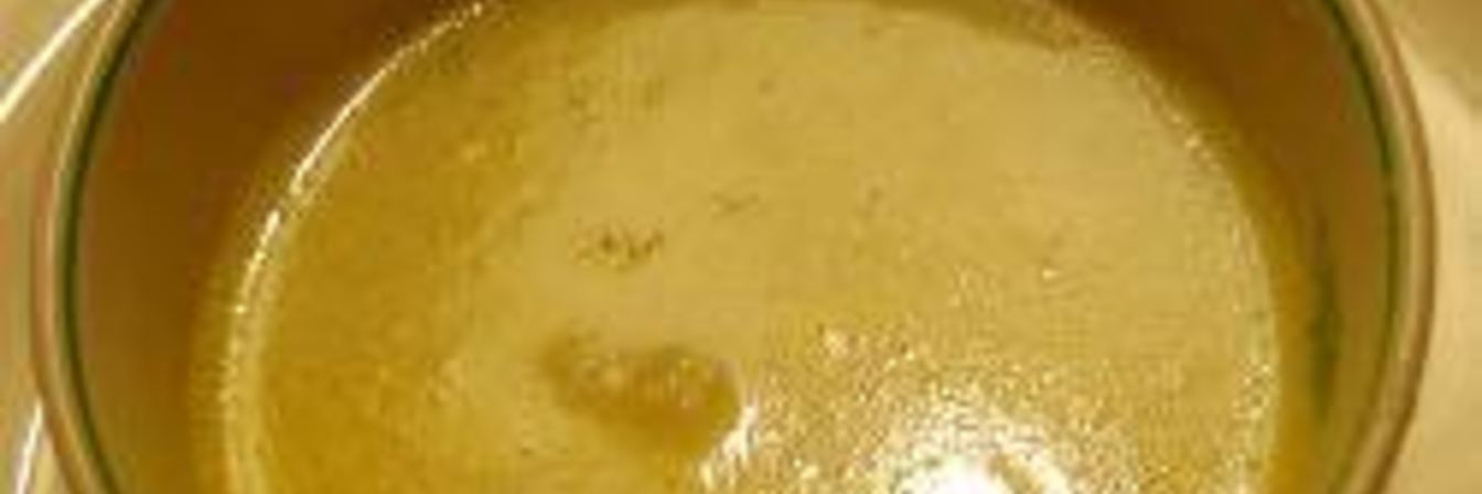 Суп пюре из топинамбура и картофеля