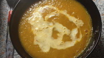 суп-пюре из тыквы