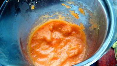 суп-пюре из запеченных овощей