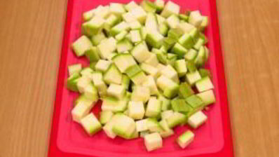 суп-пюре с кабачками и цветной капустой